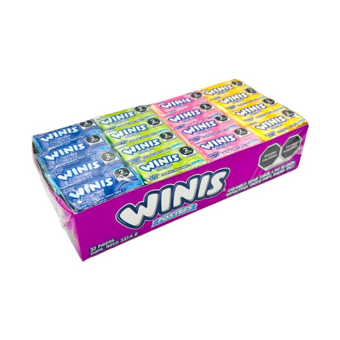 Winis Mini Tubo Postres 32pzs