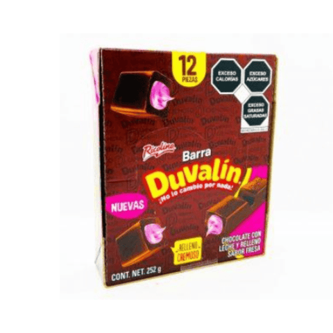 Barcel Duvalin Barra Choco-Fresa 12pzs - Santo dulce