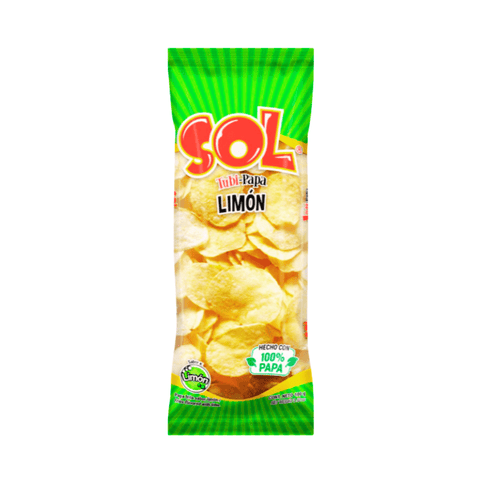 Botanas Sol Papa Limón 100g - Santo dulce