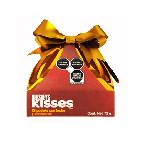 Hersheys Kisses Regalo Almendras 72g - Santo dulce