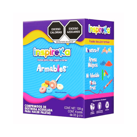 Sonrics Inspireka Armables 128g 4pzs - Santo dulce