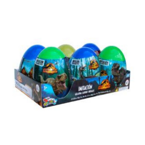 Bondy Mega Huevo Sorpresa Jurassic W 6pz