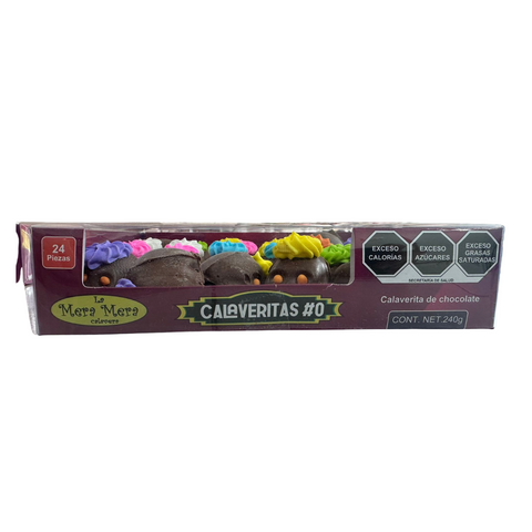 La Mera Mera Calaverita Chocolate #0 24 pzs