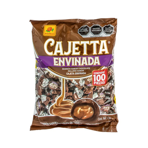 De la Rosa Chocolate Cajetta 100pzs