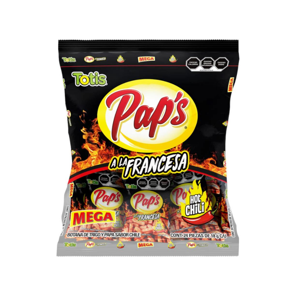 Totis Paps Francesa Hot Chili 18g 24pzs – Santo Dulce