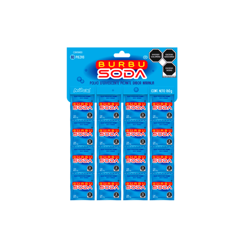 Anahuac Burbusoda Solapa Chica 80pzs - Main Image