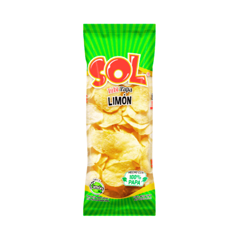 Botanas Sol Papa Limón 100g - Santo dulce