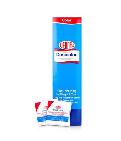 COLORANTE ROJO FRESA DOSICOLOR - Santo dulce