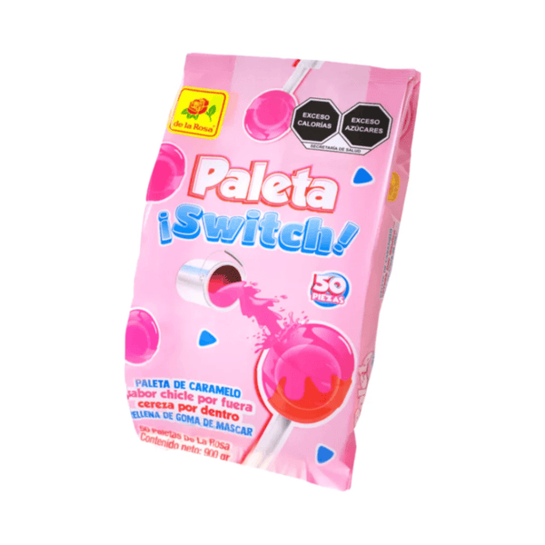 De la Rosa Paleta Switch 50pzs – Santo Dulce