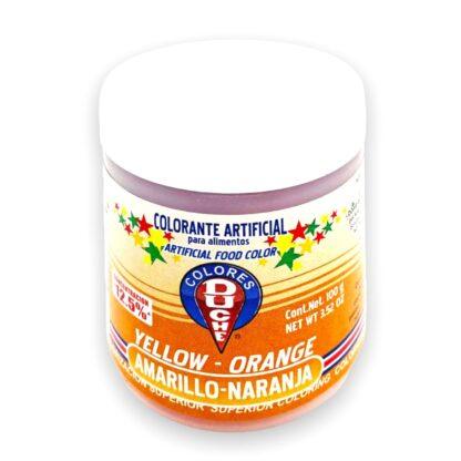 Duche Color AMARILLO NARANJA 12/100g - Santo dulce