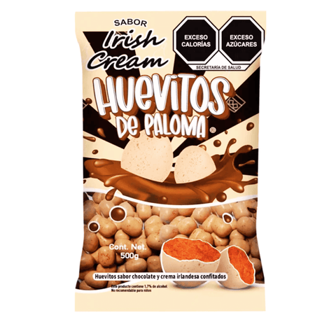 Dulces Gómez Huevitos de Paloma CREMA IRLANDESA 500g - Santo dulce