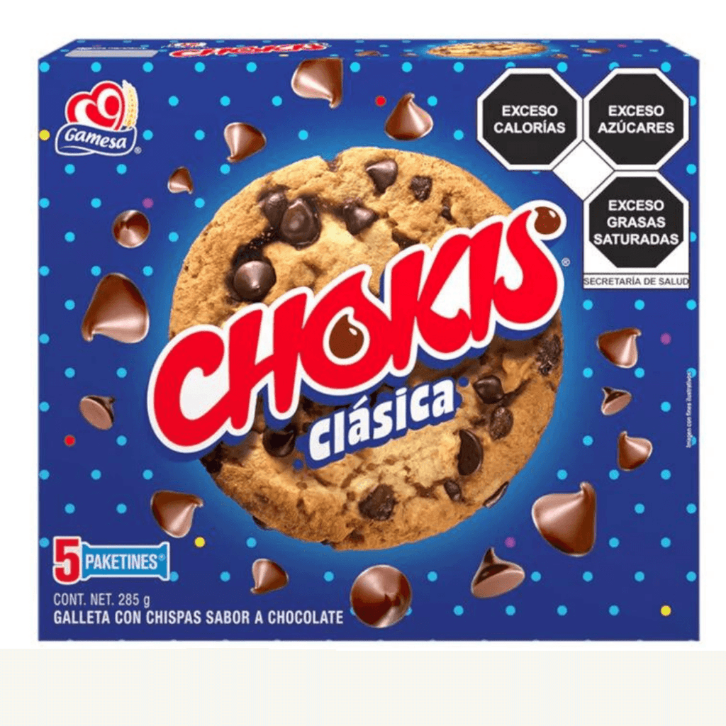 Chokis Rollo Gamesa galleta Chokis Clasica 285g 5pzs – Santo Dulce