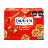 Gamesa galletas Florentinas Fresa 332g 4pzs - Santo dulce