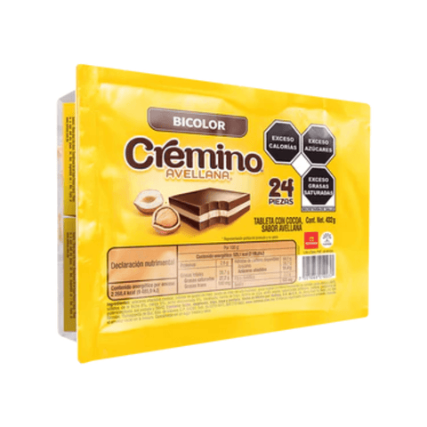 Nutresa chocolate Cremino Blister Bicolor 24pzs - Santo dulce