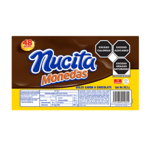 Nutresa Moneda de Chocolate en Blister Dorada 48pzs - Santo dulce