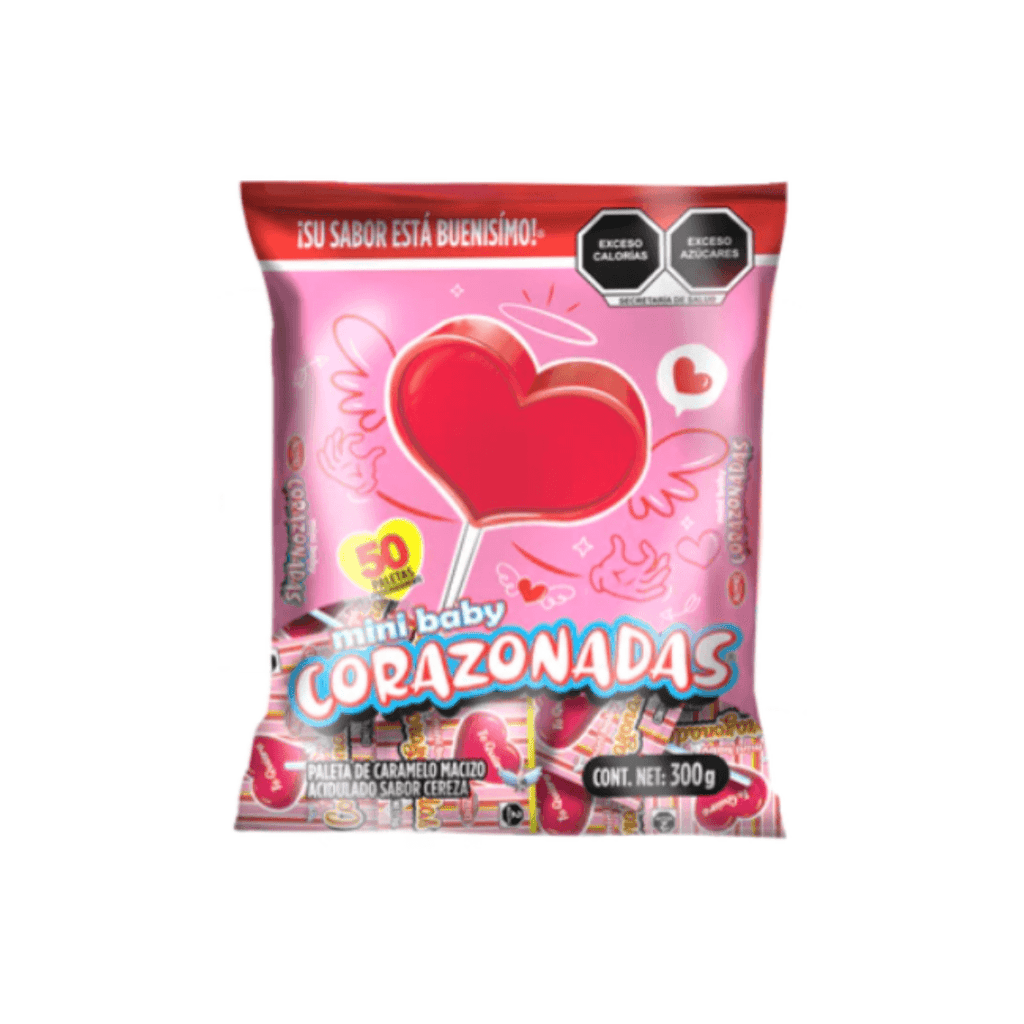 Paleta Alteño Mini Mini Corazonadas 100pzs – Santo Dulce