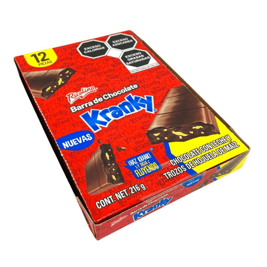 Ricolino Kranky Barra 12pzs – Santo Dulce
