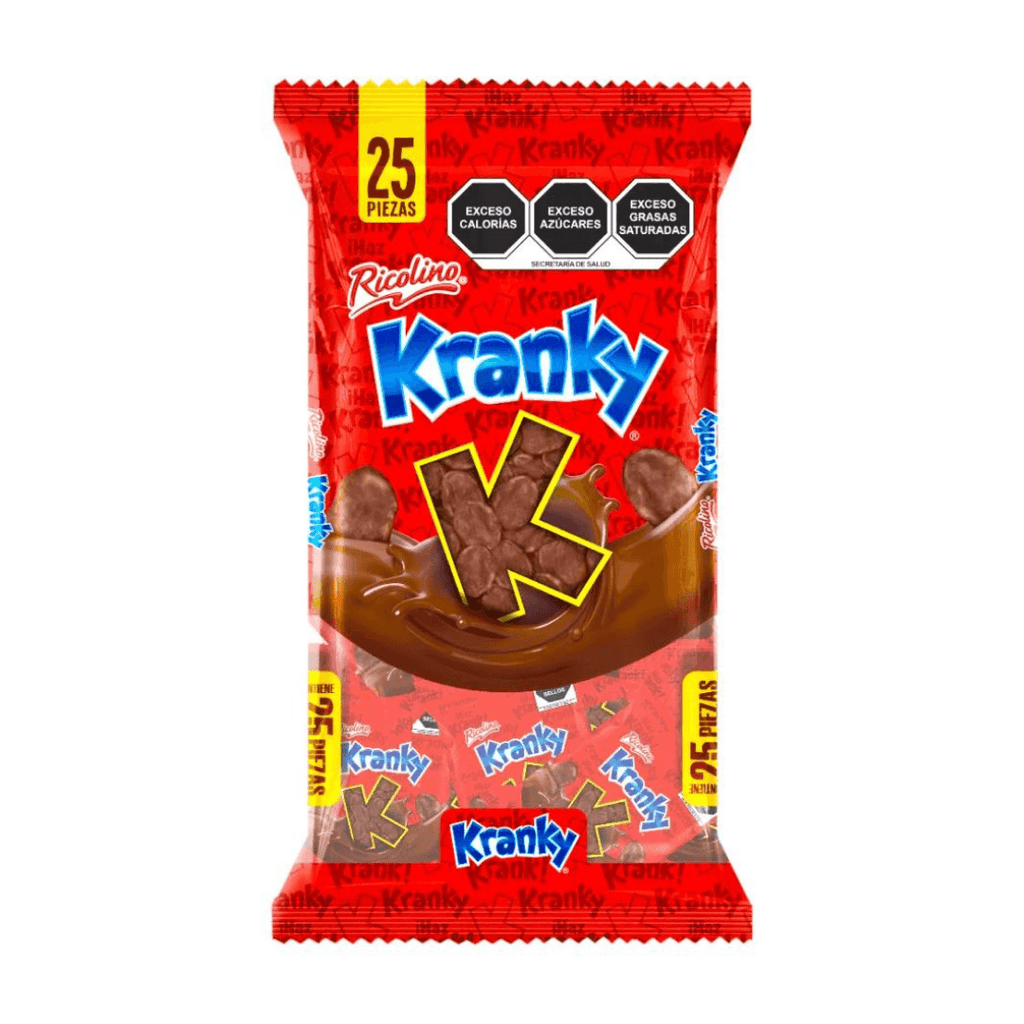 Ricolino Kranky Mini 15g bolsa 25pzs – Santo Dulce